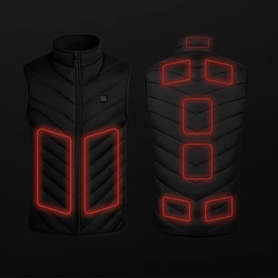 Freeze-Proof 9-Zone Heated Vest – Stay Warm Anywhere, From Jobsite to Office