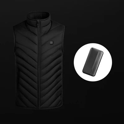 Freeze-Proof 9-Zone Heated Vest – Stay Warm Anywhere, From Jobsite to Office