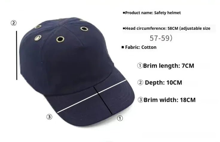 ToughTask - Lightweight Safety Baseball Cap