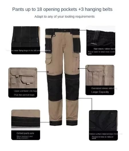ToughTask Multi Pocket Work Pants